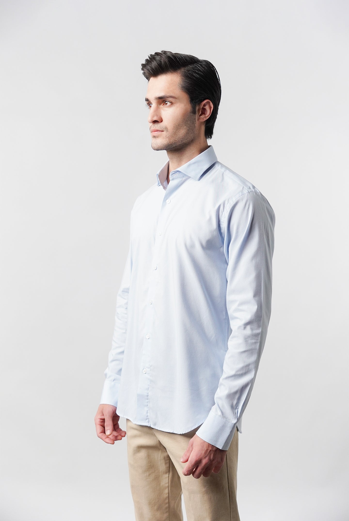 Plain Shirt - Sky Blue - Mendeez