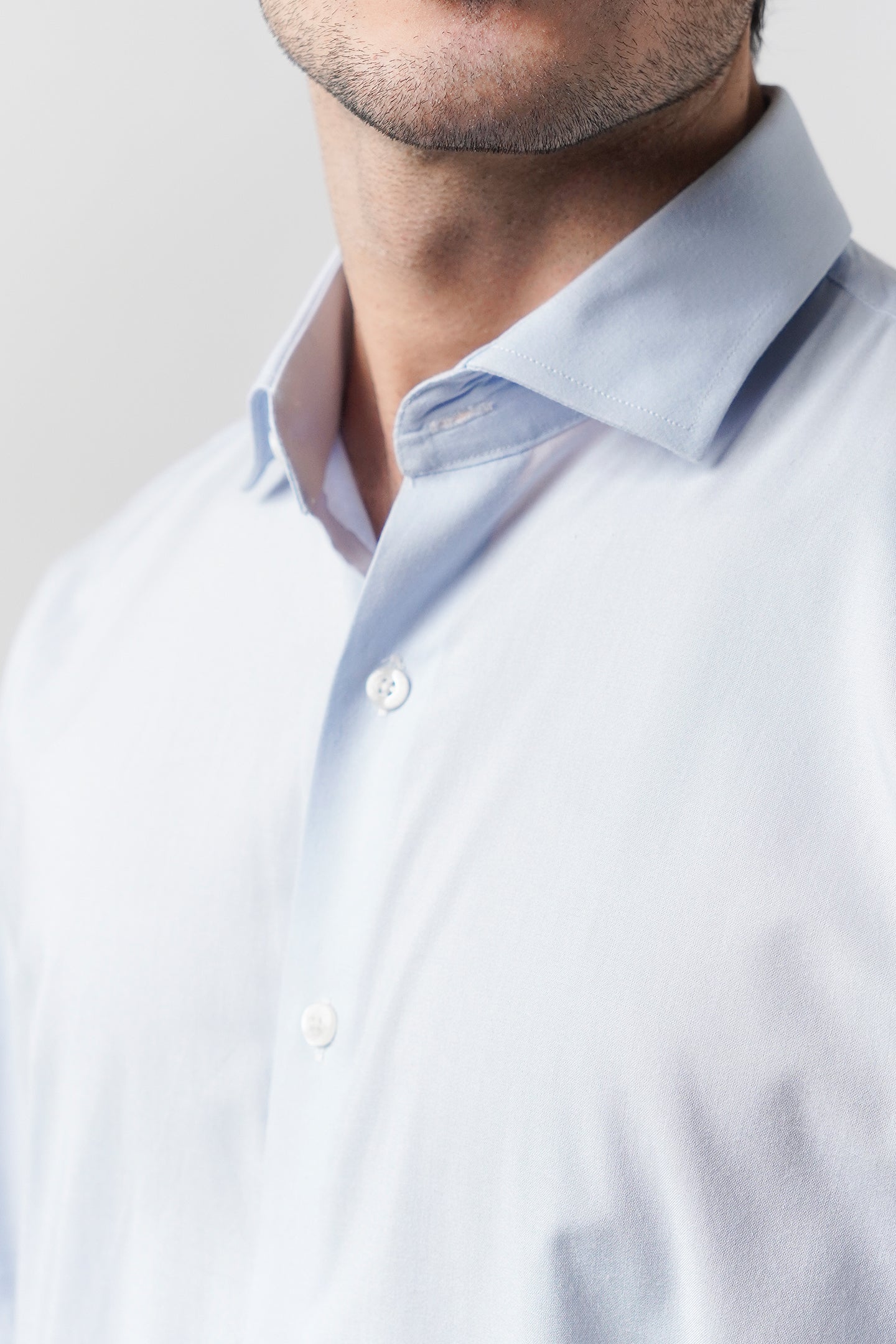 Plain Shirt - Sky Blue - Mendeez