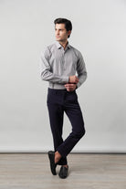 Plain Shirt - Grey - Mendeez