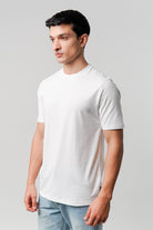 Regular Fit Crew Neck T-Shirt - White - Mendeez