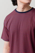 Striped T-Shirt - Blue - Mendeez