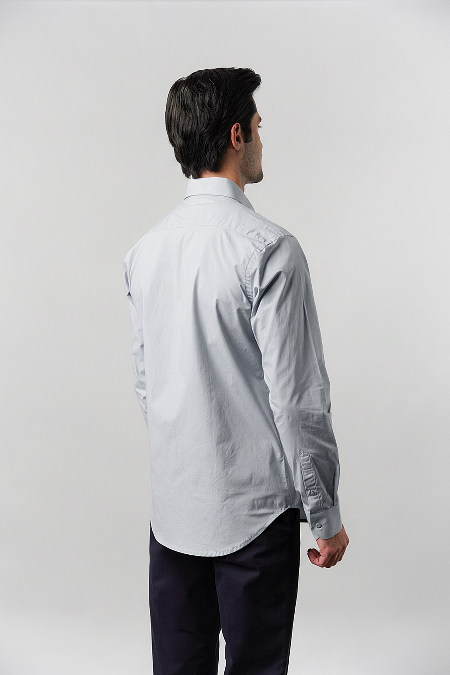 Plain Shirt - Slate Blue - Mendeez