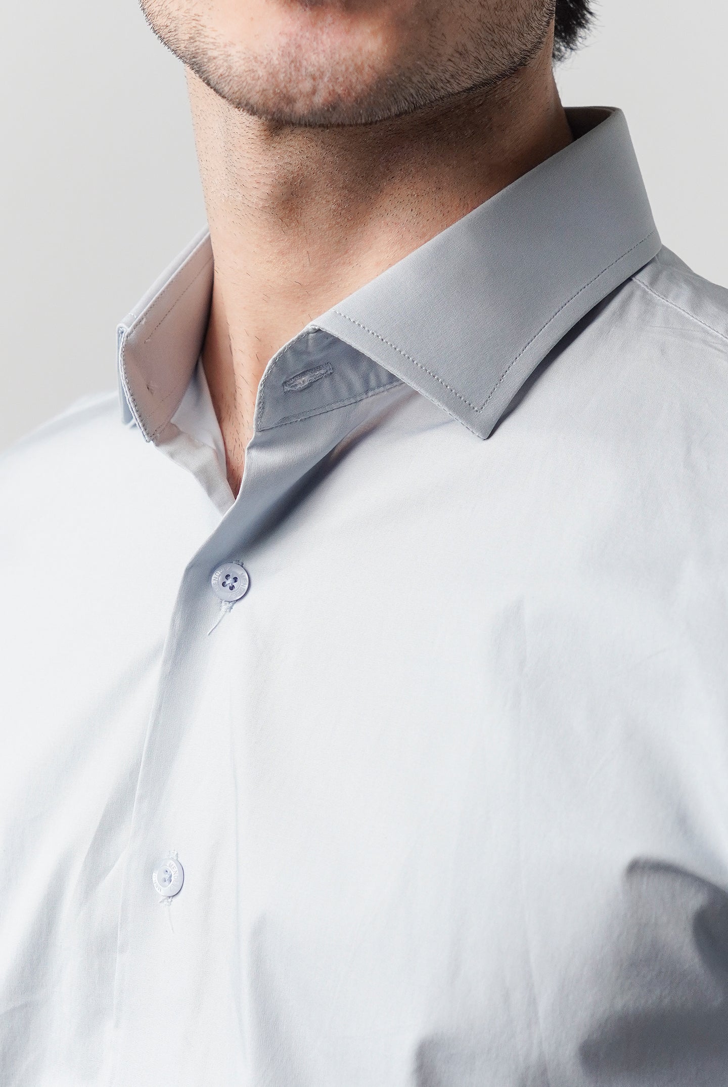 Plain Shirt - Slate Blue - Mendeez