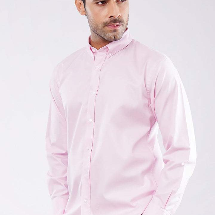 Oxford Shirt - Pink - Mendeez