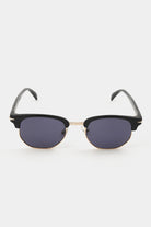 Clubmaster Sunglasses - Black - Mendeez