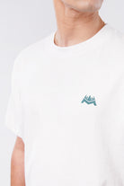 Printed Oversized T-Shirt - White - Mendeez