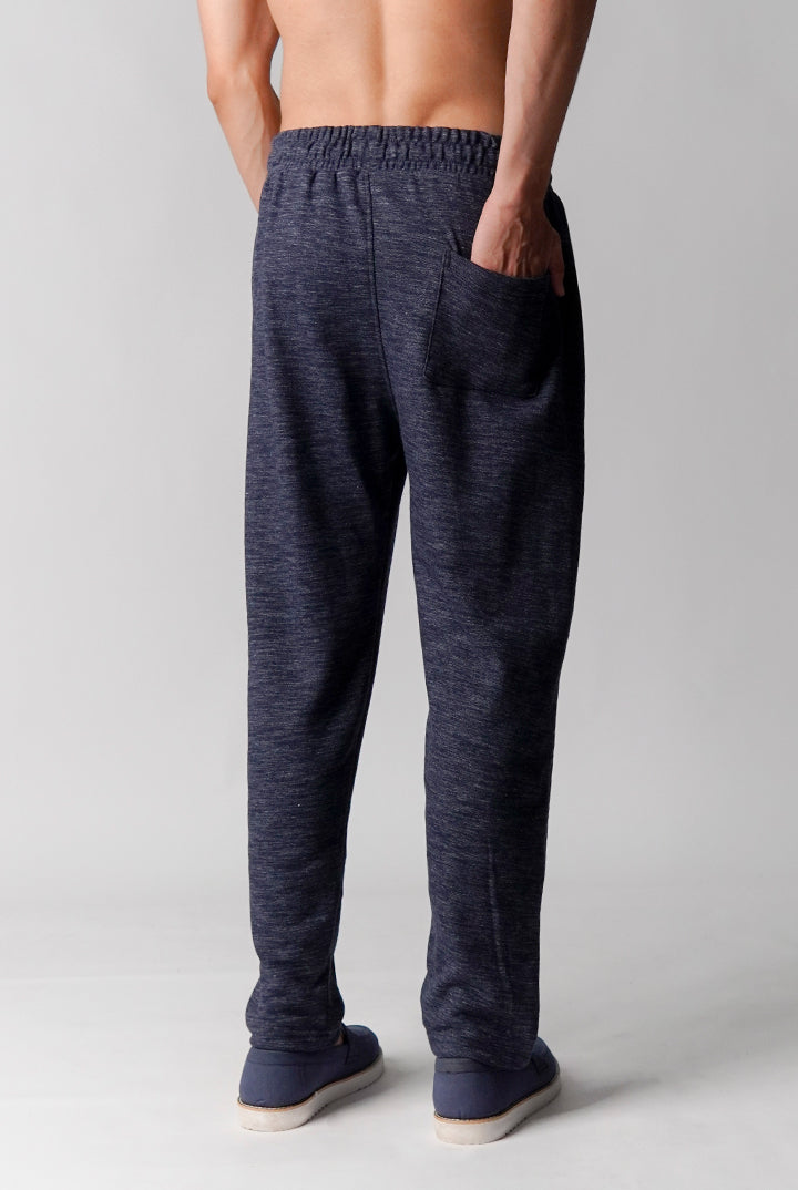 Pintex Jogger Pants - Blue - Mendeez
