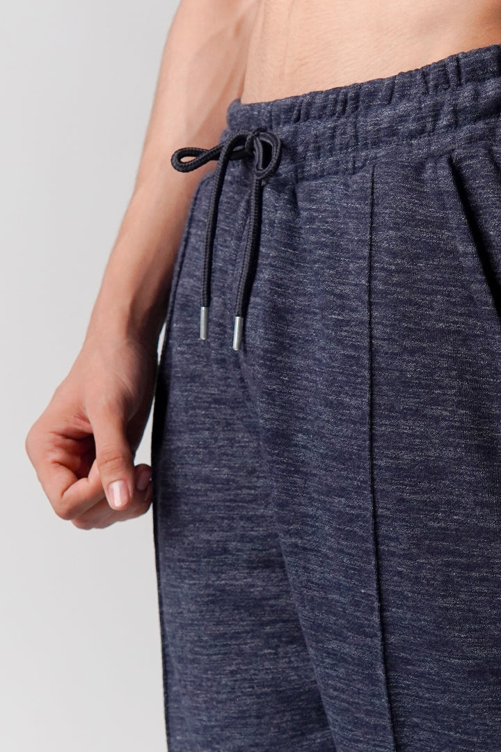 Pintex Jogger Pants - Blue - Mendeez