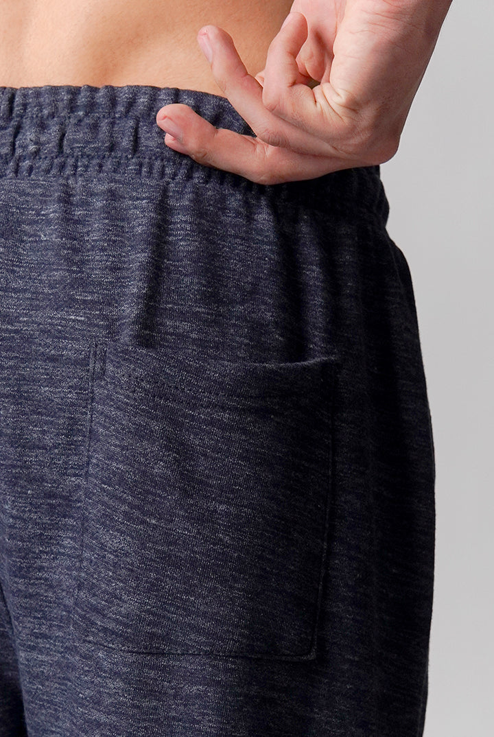 Pintex Jogger Pants - Blue - Mendeez