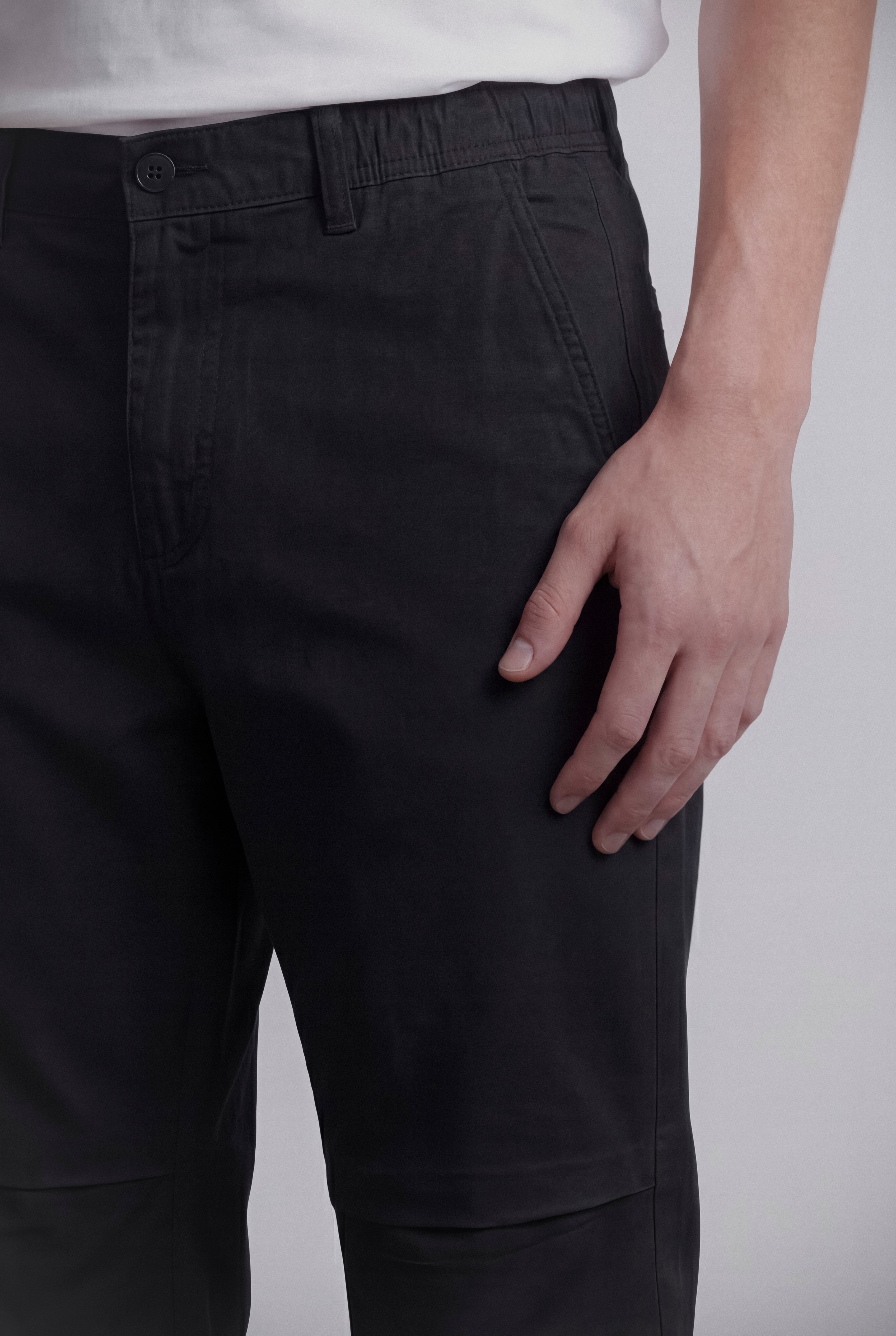 Pleated Pants - Black - Mendeez