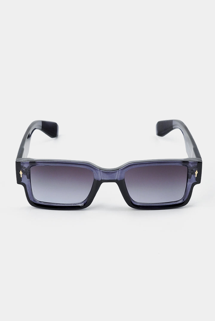 Rectangle Sunglasses - Dark Blue - Mendeez