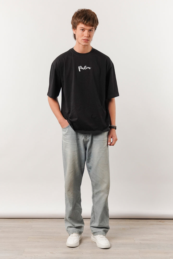 Box Fit Tee - Black - Mendeez