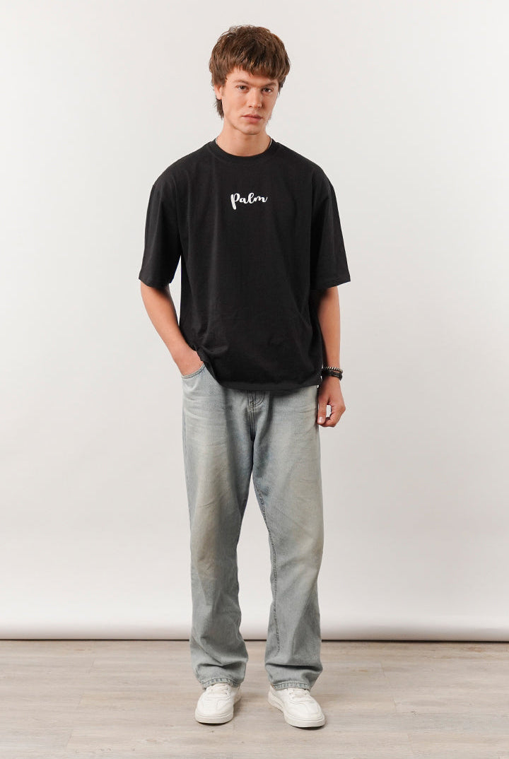 Box Fit Tee - Black - Mendeez