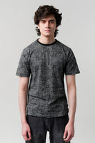 Printed T-Shirt - Black & Grey - Mendeez