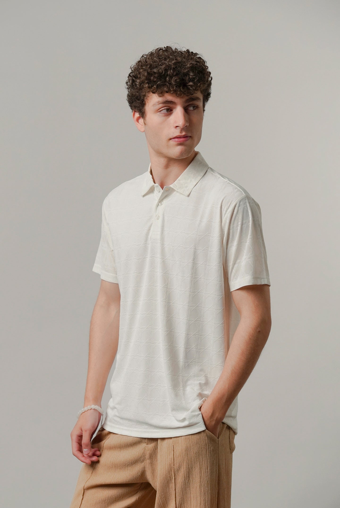Sports Polo - White - Mendeez
