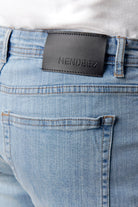 Crop Fit Denim - Sky Blue - Mendeez