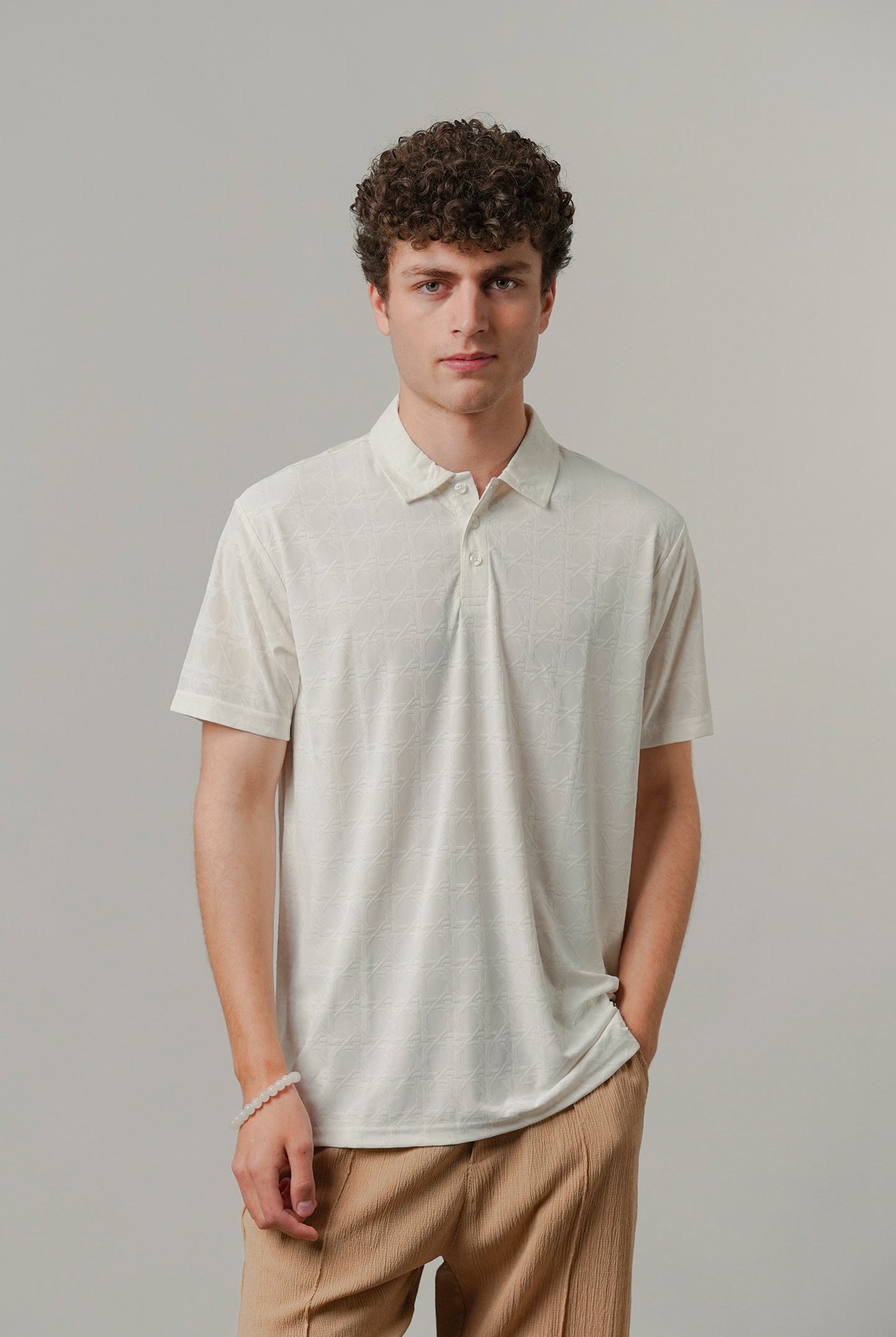 Sports Polo - White - Mendeez