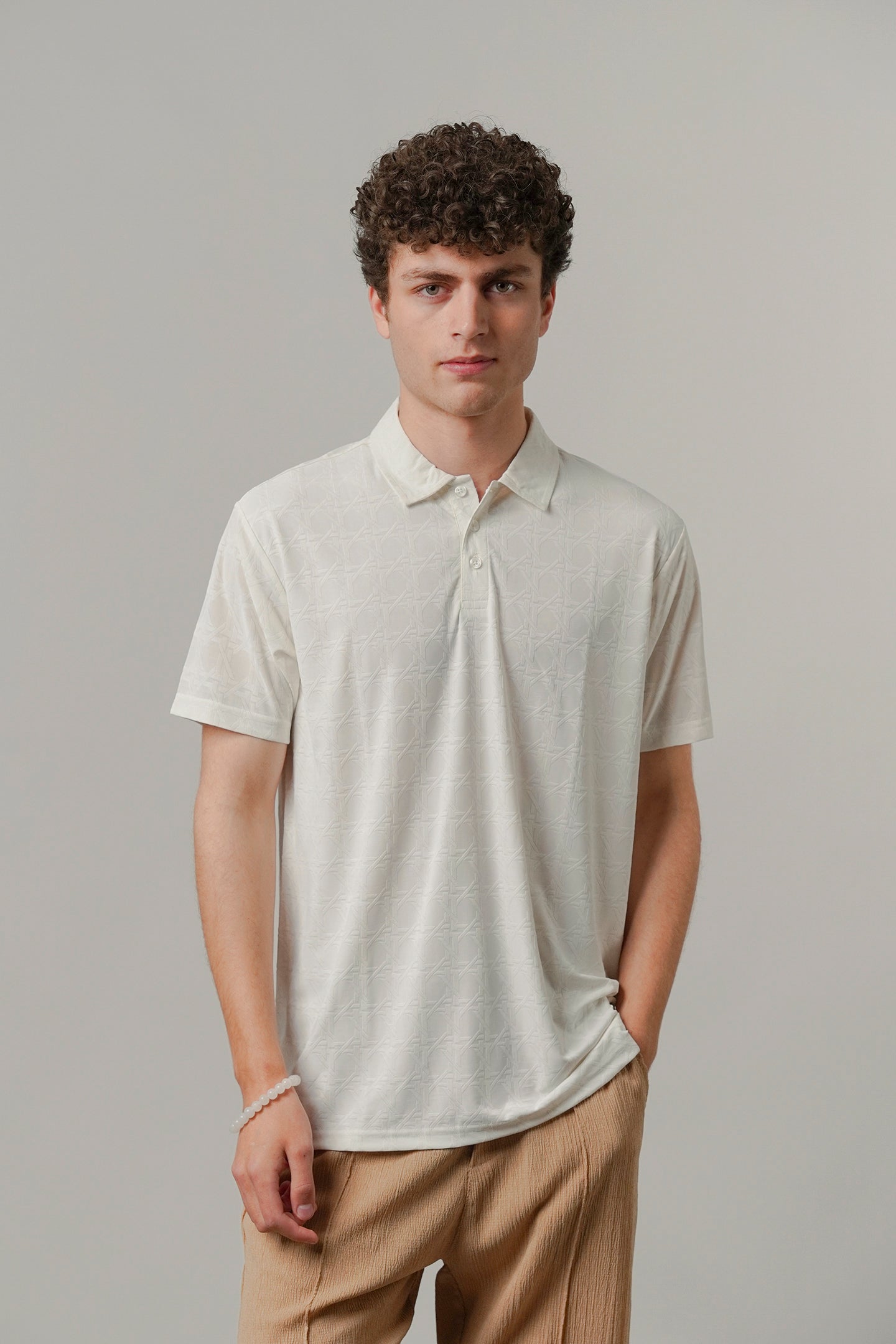 Sports Polo - White - Mendeez