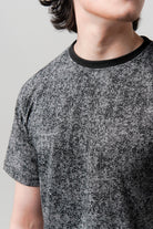 Printed T-Shirt - Black & Grey - Mendeez