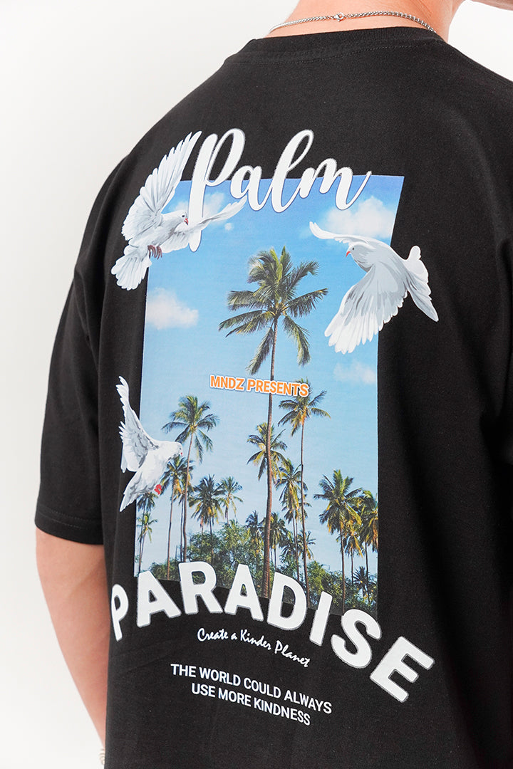 Box Fit Tee - Black - Mendeez