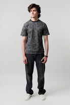 Printed T-Shirt - Black & Grey - Mendeez