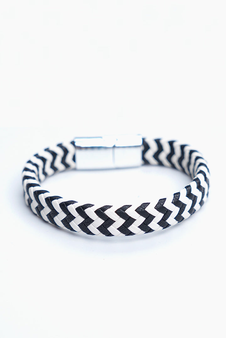 Monochrome Braided Bracelet - Mendeez