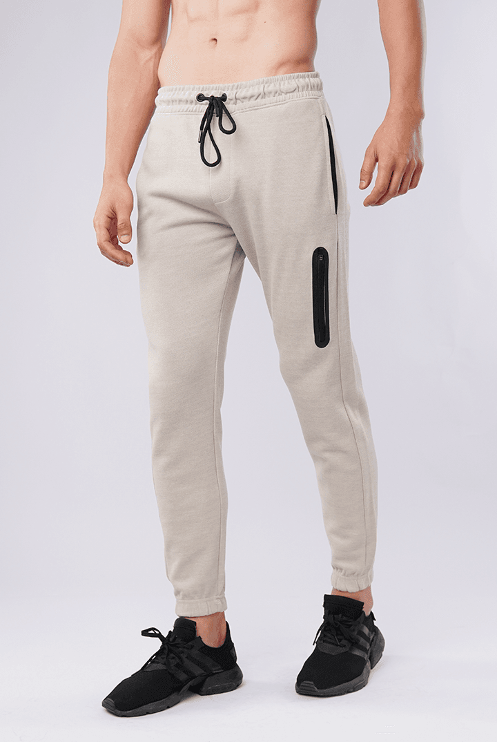 Terry Jogger Pants - Beige - Mendeez PK