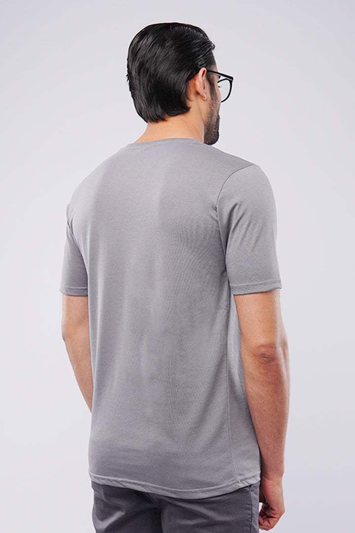Metal Gray V-Neck - Mendeez PK