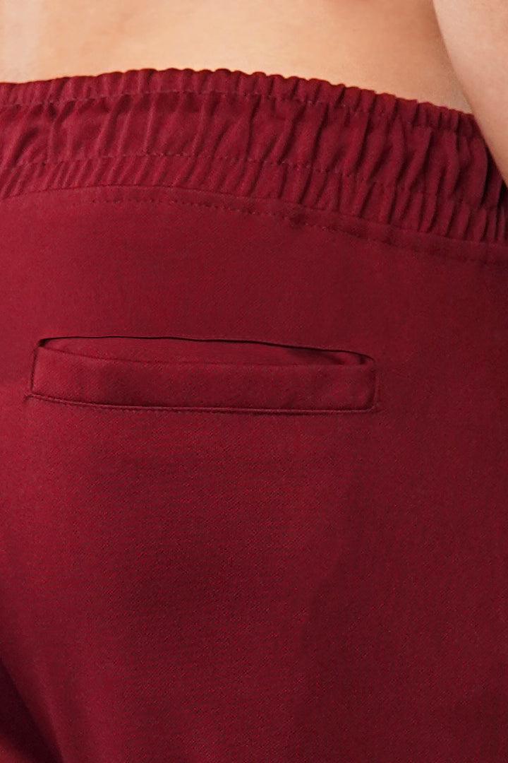 Cargo Jogger Pants - Maroon - Mendeez PK