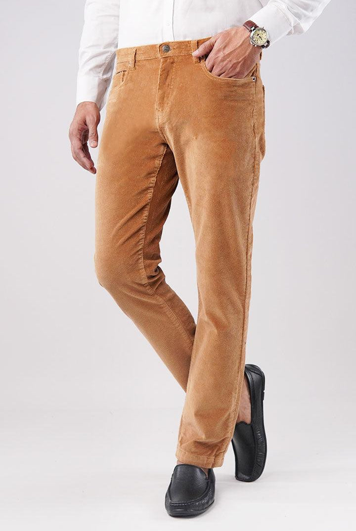 Sahara Camel Corduroy Pants - Mendeez PK