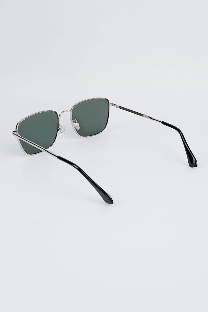 Simon Square Sunglasses - Green - Mendeez