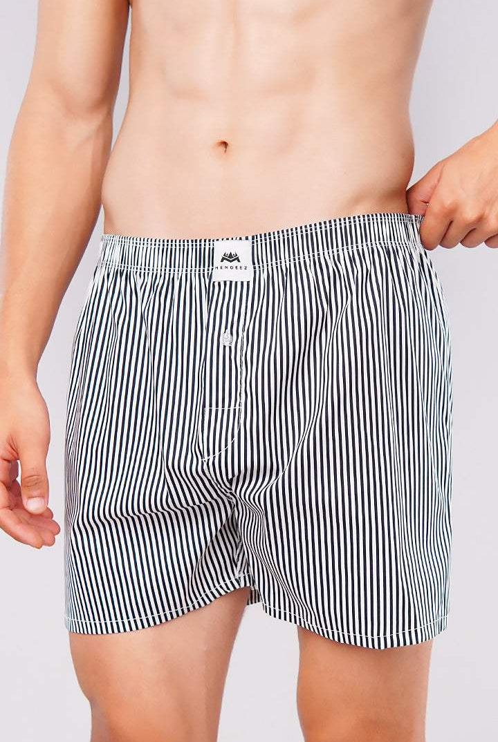 Zebra Stripes Woven Boxer Shorts - Mendeez PK