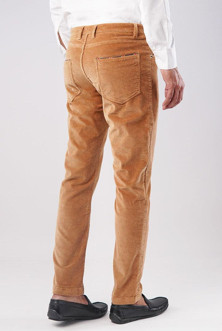 Sahara Camel Corduroy Pants - Mendeez PK