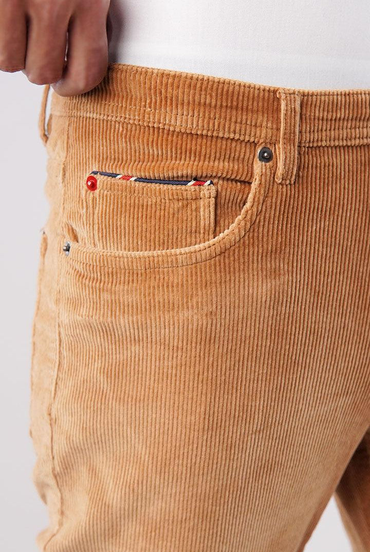 Sahara Camel Corduroy Pants - Mendeez PK