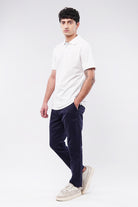 MNDZ Signature Polo Shirt - White - Mendeez
