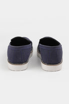 Slip On Suede Loafers - Ocean Blue - Mendeez