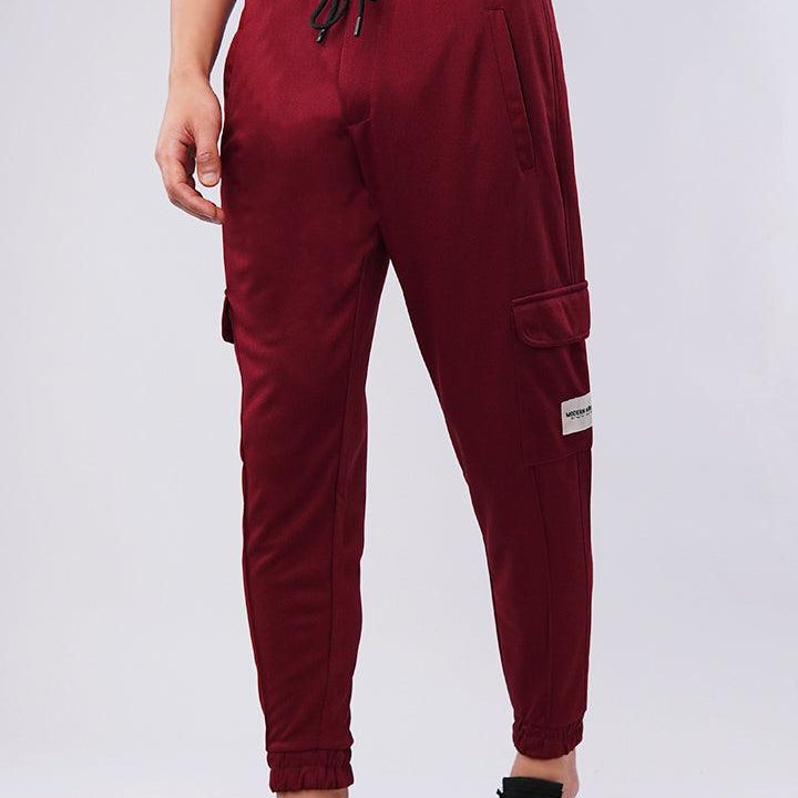 Cargo Jogger Pants - Maroon - Mendeez PK