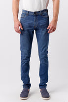 Slim Fit Denim - Medium Blue - Mendeez