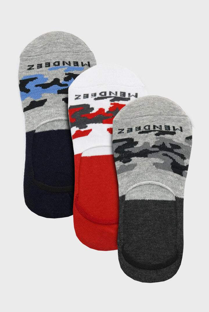 No Show Socks - Camo 3 Pack - Mendeez