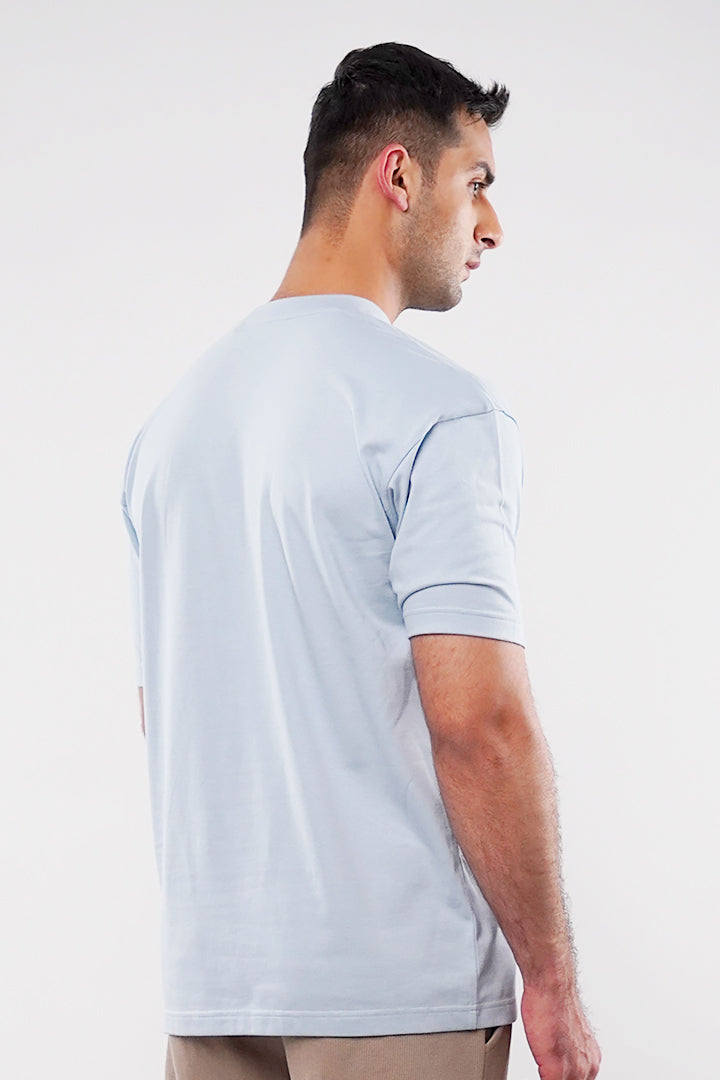 Oversized T-Shirt - Sky Blue - Mendeez