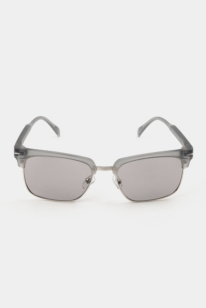 Clubmaster Sunglasses - Grey - Mendeez