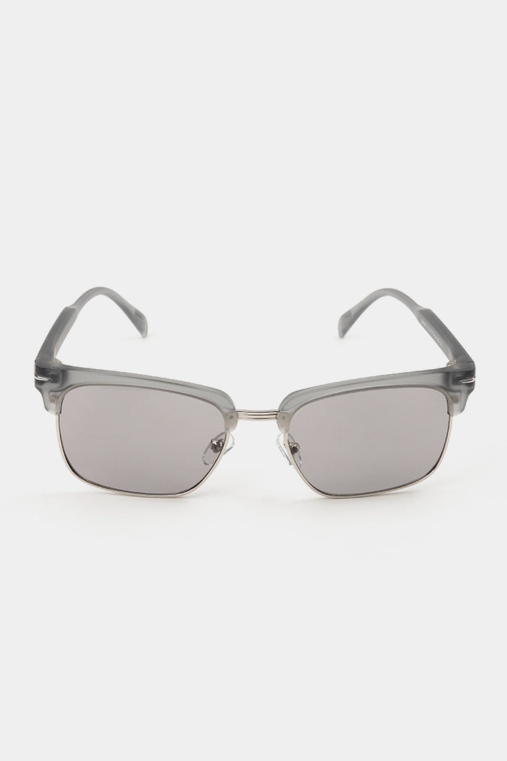 Clubmaster Sunglasses - Grey - Mendeez