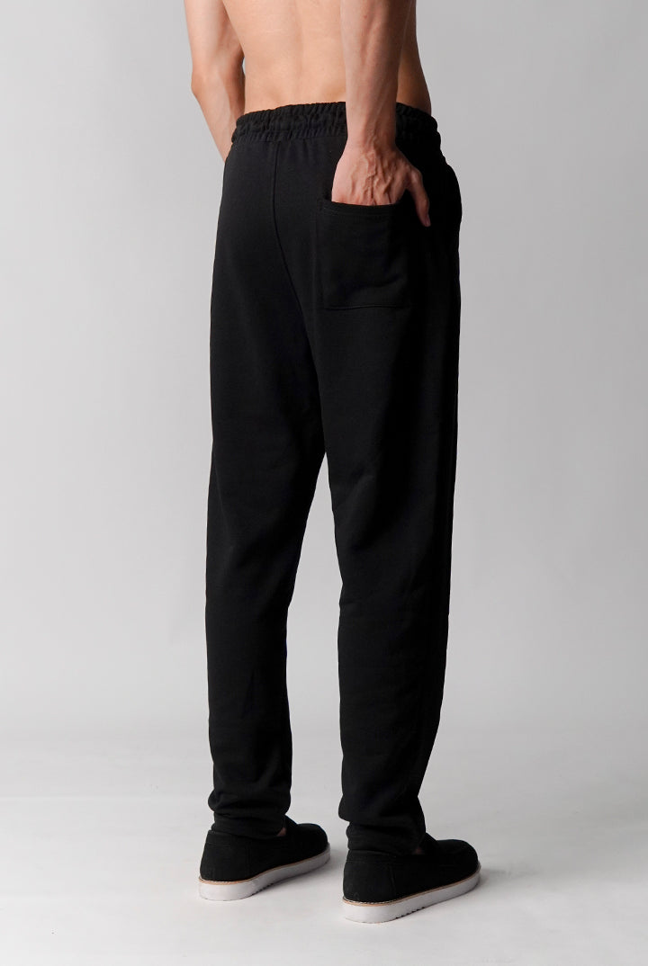 Pintex Jogger Pants - Black - Mendeez