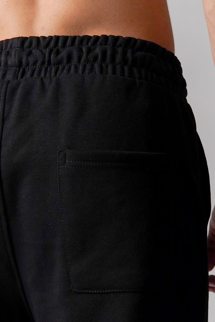 Pintex Jogger Pants - Black - Mendeez