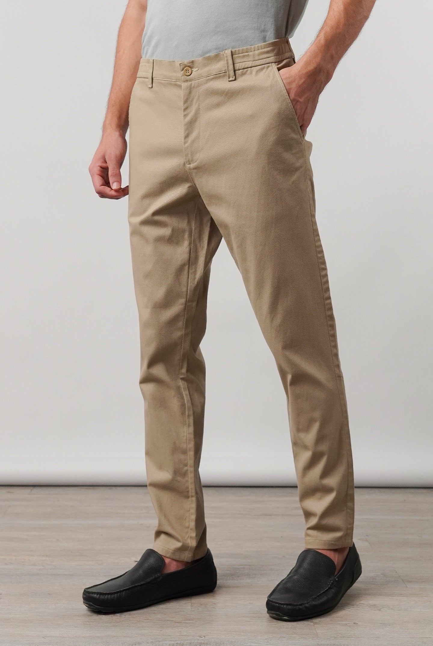 Driver Pants - Beige - Mendeez