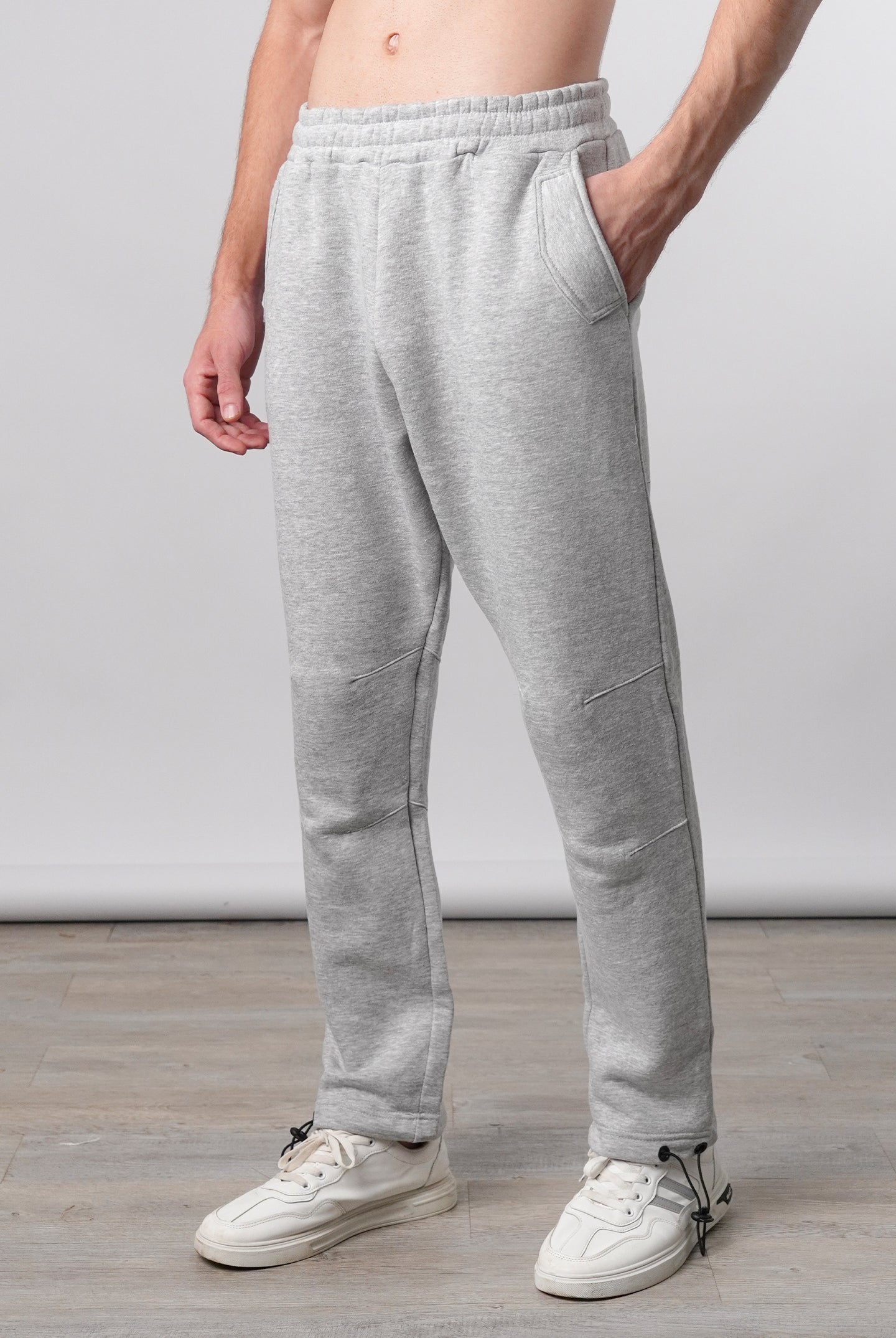 Jogger Pants - Heather Grey - Mendeez