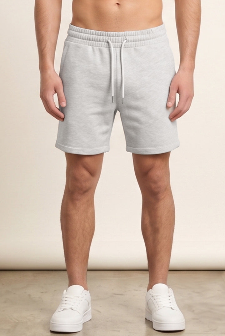 Shorts - Light Grey-1-MENDEEZ