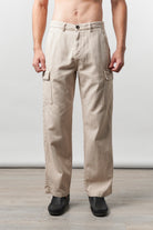 Loose Fit Cargo - Beige - Mendeez