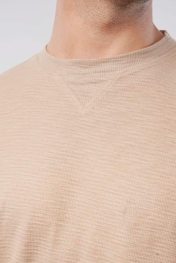 Thermal Sweatshirt - Sand - Mendeez