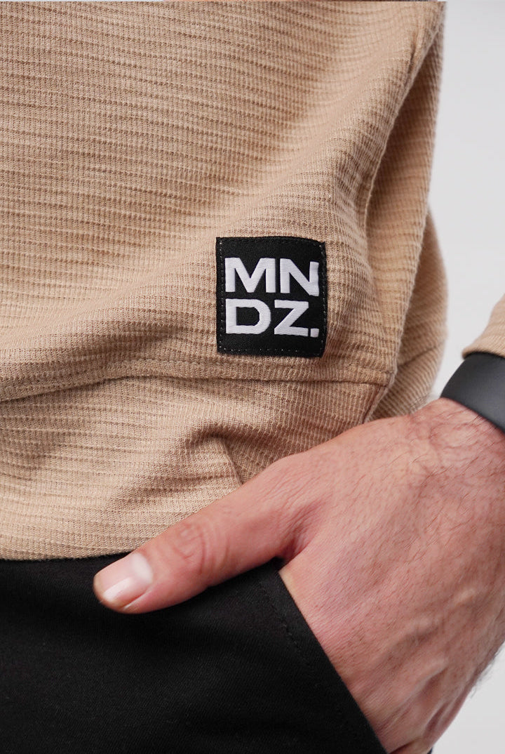 Thermal Sweatshirt - Sand - Mendeez